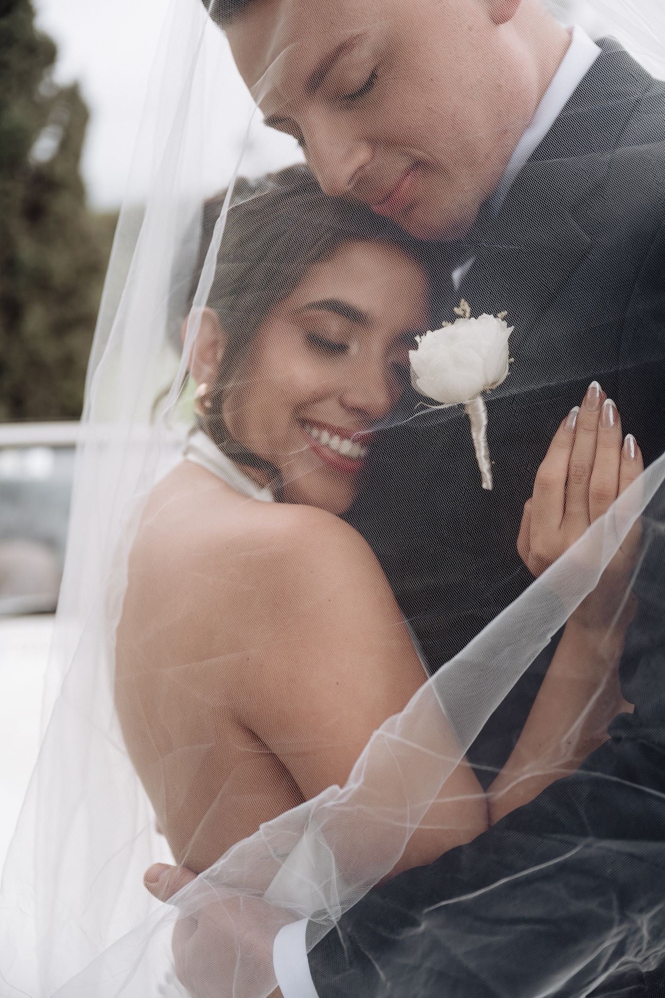 Bouquet circular de Peonias preservadas